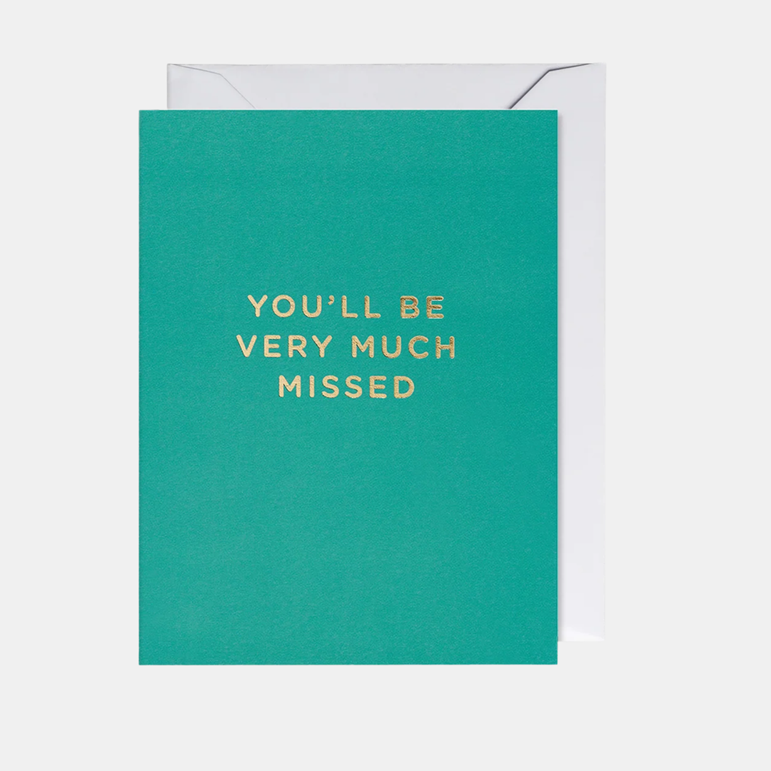 Lagom | Card You'll Be Very Much Missed Mini | Shut the Front Door
