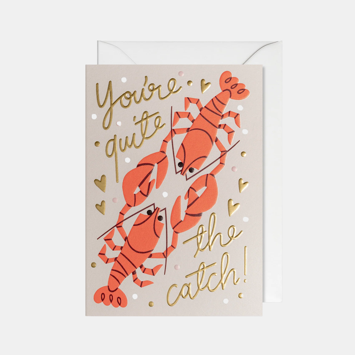 Card You're Quite a Catch