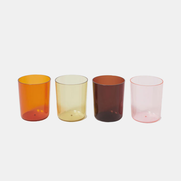 Sunnylife | Poolside Highball Tumblers - Multi  - Set 4 | Shut the Front Door