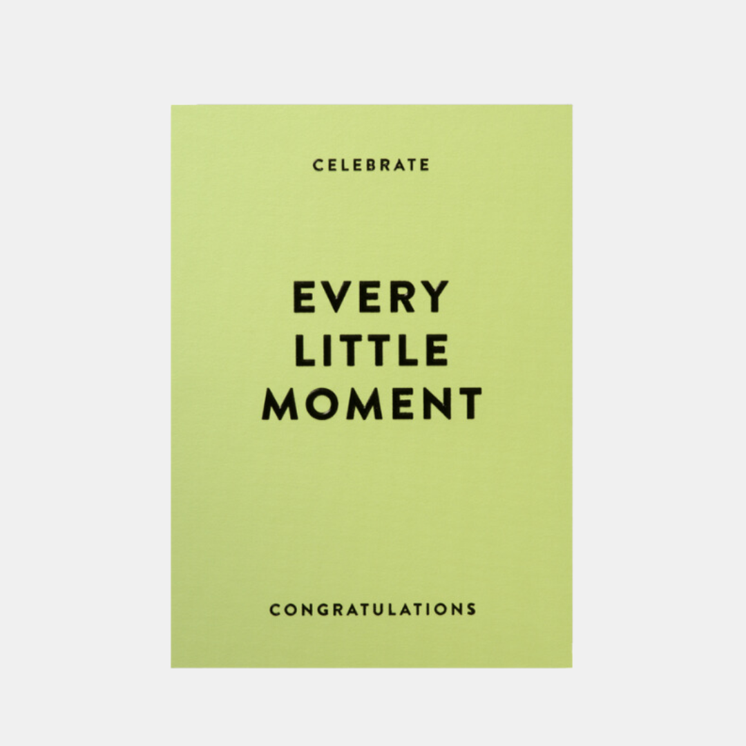 Lagom | Card Celebrate Every Little Moment | Shut the Front Door