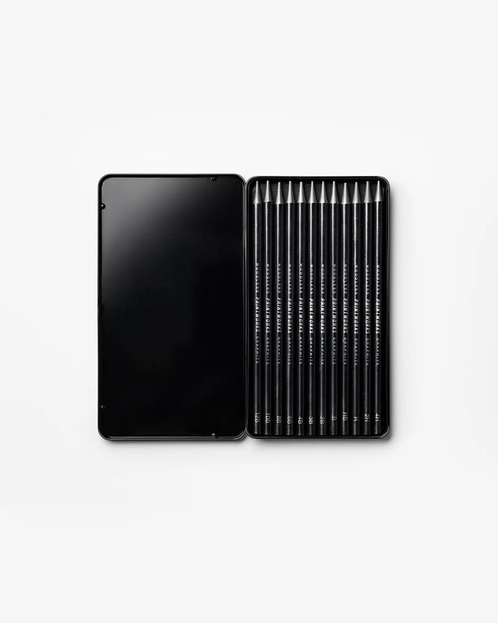 Printworks | Colour Pencils Set of 12 - Graphite | Shut the Front Door