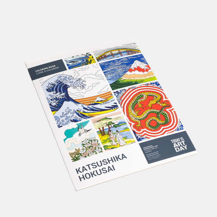 Today is Art Day | Colouring Book Hokusai | Shut the Front Door