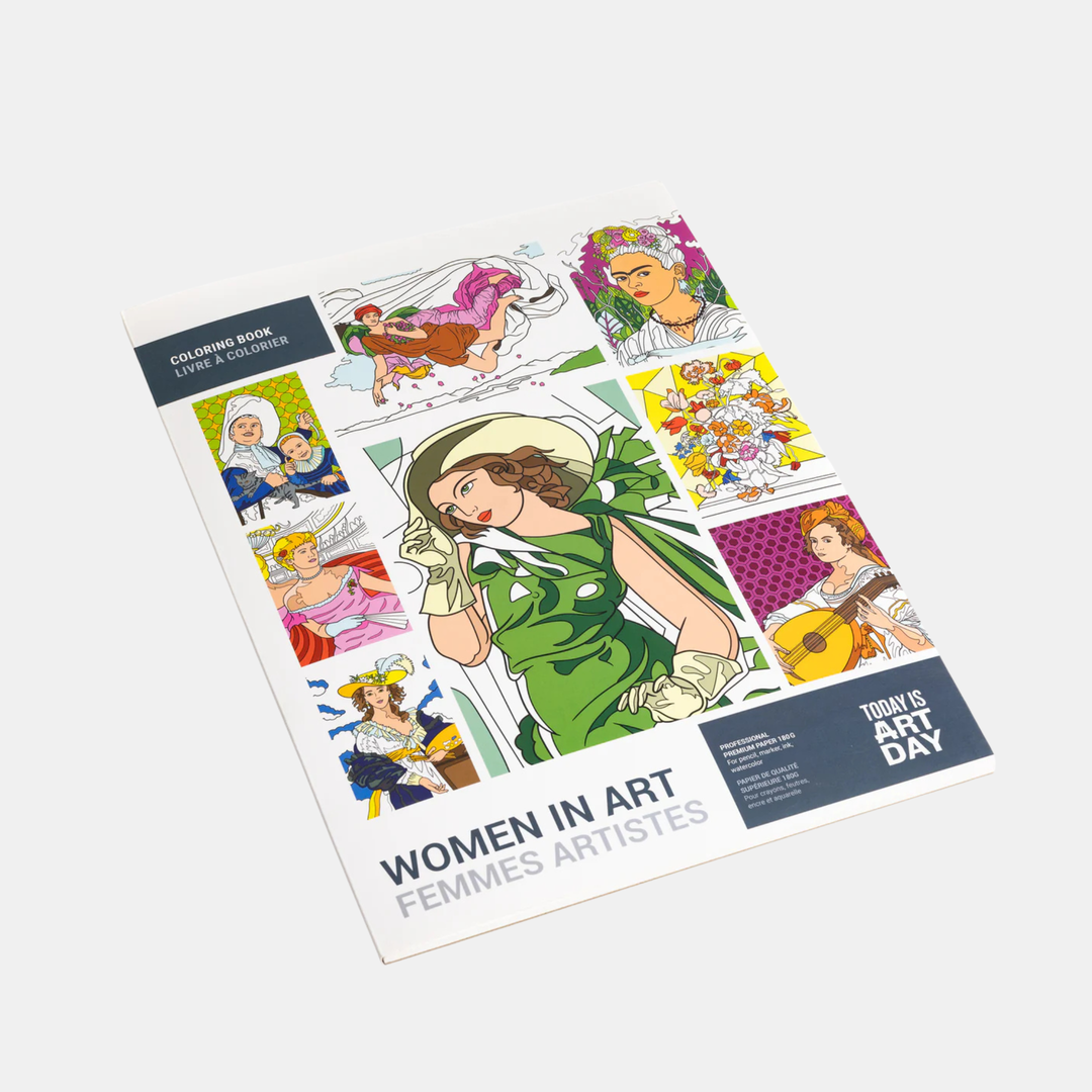 Today is Art Day | Colouring Book Women in Art | Shut the Front Door