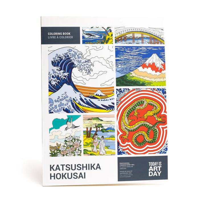 Today is Art Day | Colouring Book Hokusai | Shut the Front Door