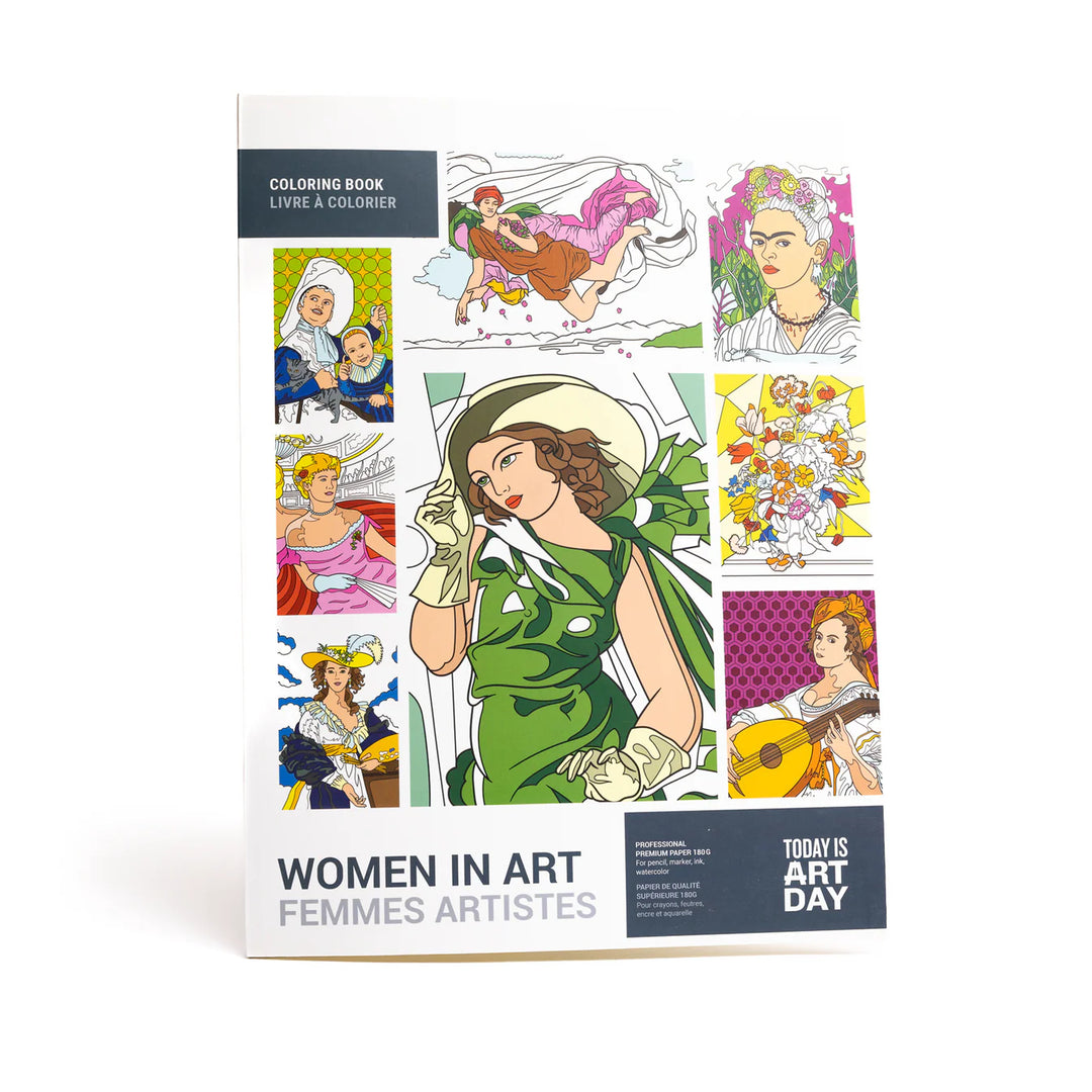 Today is Art Day | Colouring Book Women in Art | Shut the Front Door
