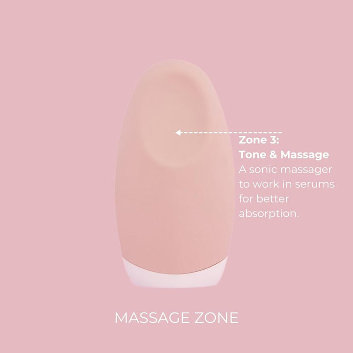 BTYLab | 2-in-1 Sonic Cleanser - Blush | Shut the Front Door