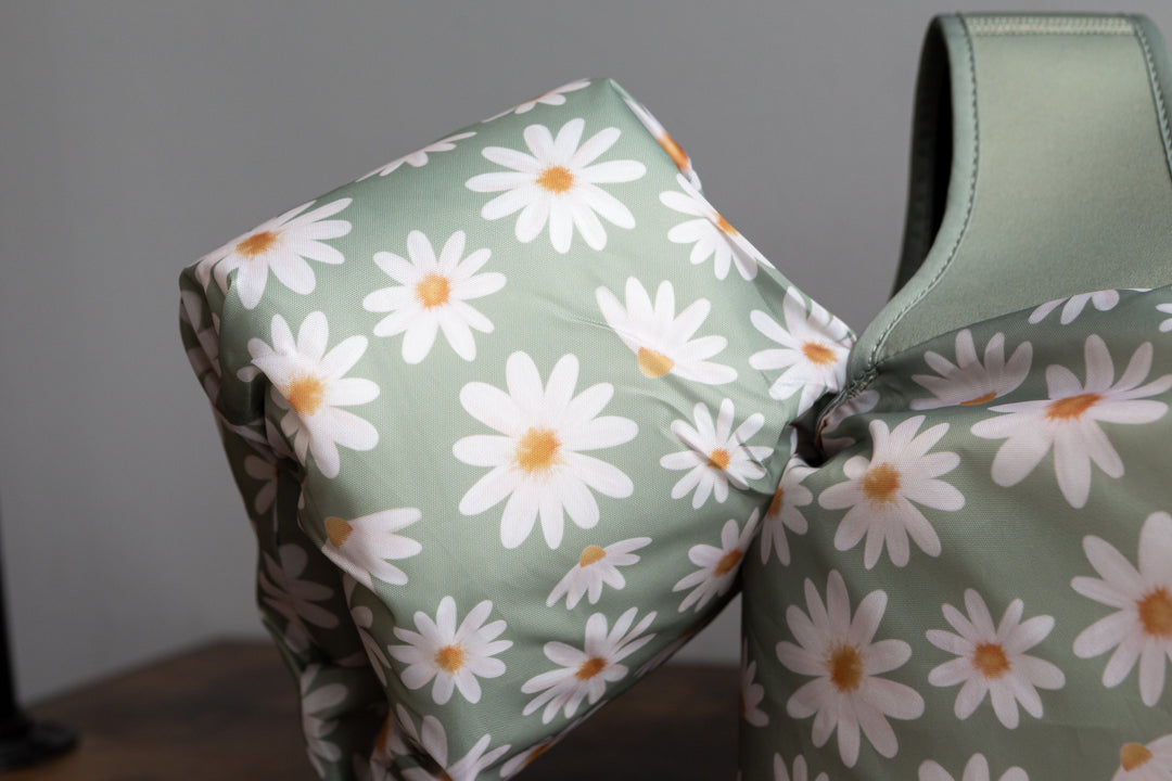 Current Tyed | Floaties - Sage Daisies | Shut the Front Door