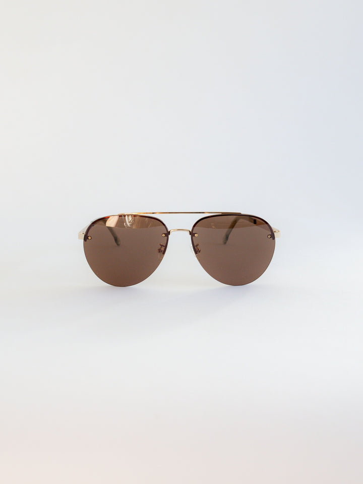 Antigone | D-1 Sunglasses - Gold | Shut the Front Door
