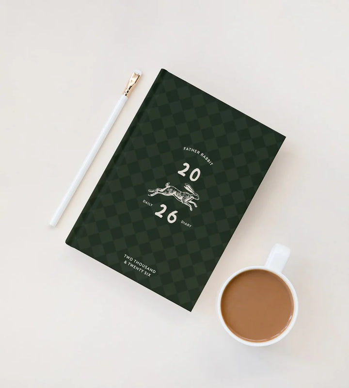 Father Rabbit 2026 Daily Diary - Mosaic Tile