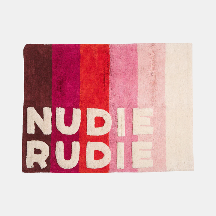 SAGE & CLARE | Dariel Nudie Bath Mat - Scarlet | Shut the Front Door