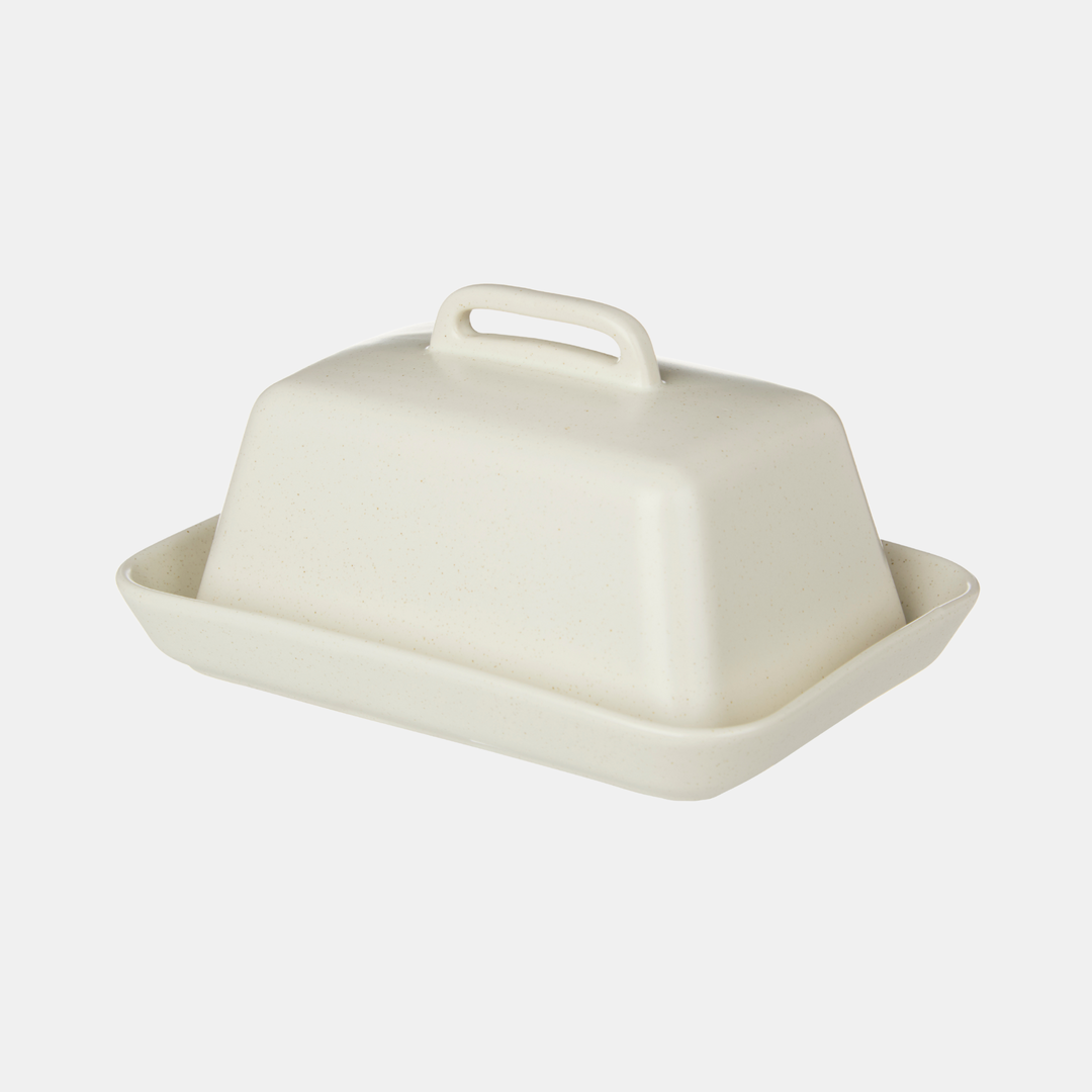 Davis & Waddell | Darley Butter Dish - Cream | Shut the Front Door