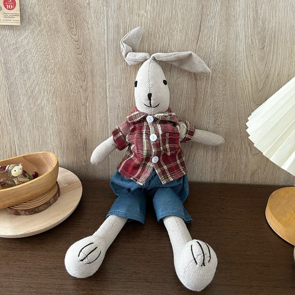 Antigone | Decor Rabbit - Red Check/Denim | Shut the Front Door