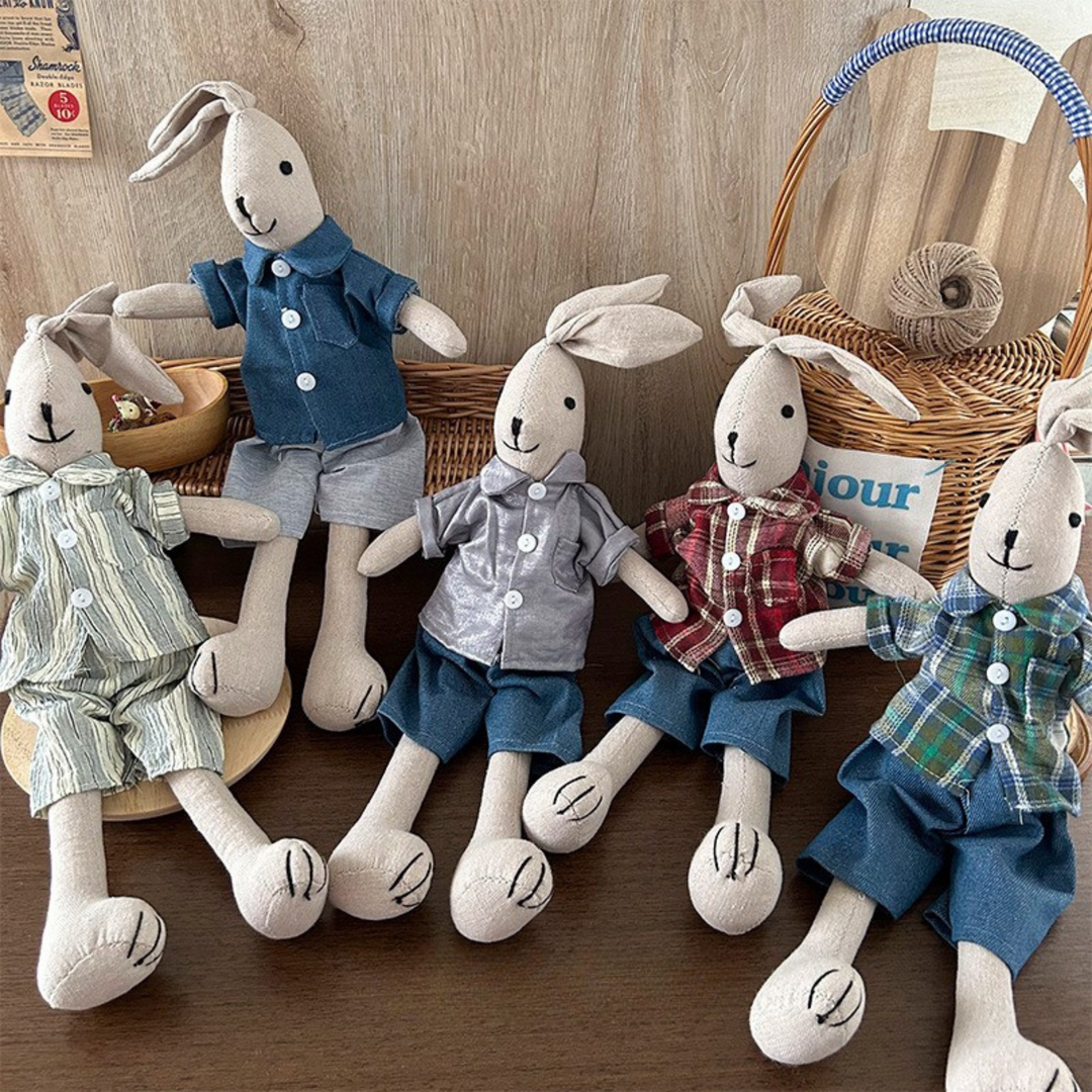 Antigone | Decor Rabbit - Red Check/Denim | Shut the Front Door