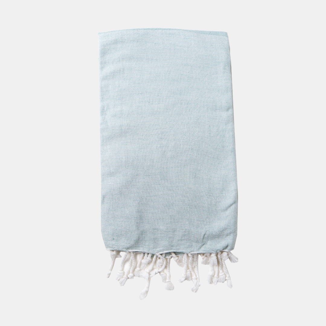 Shut the Front Door | Juno Turkish Towel - Sage | Shut the Front Door