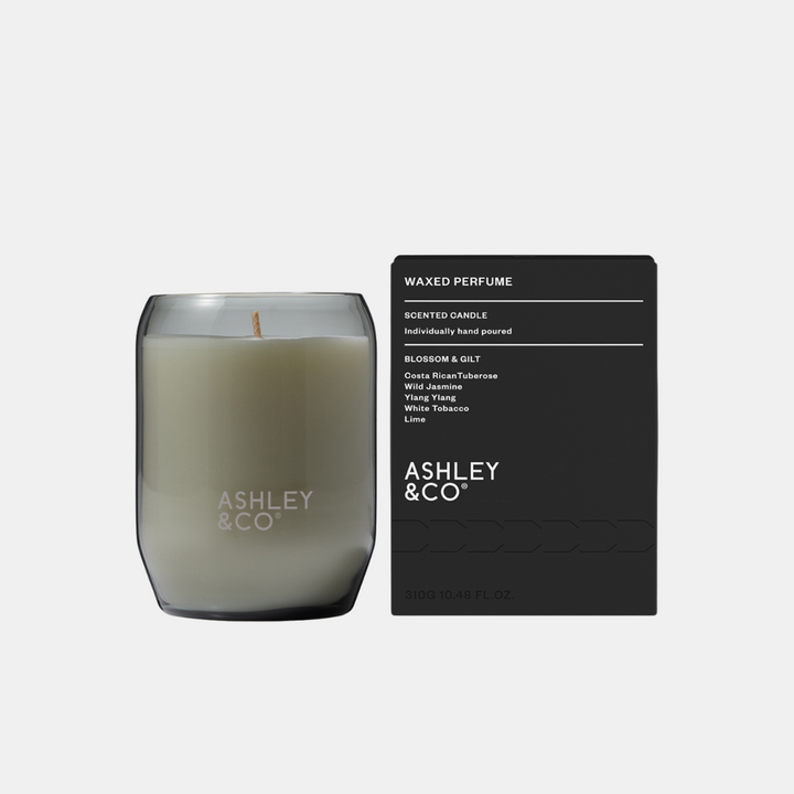 Ashley & Co | Waxed Perfume Candle - Blossom & Gilt | Shut the Front Door