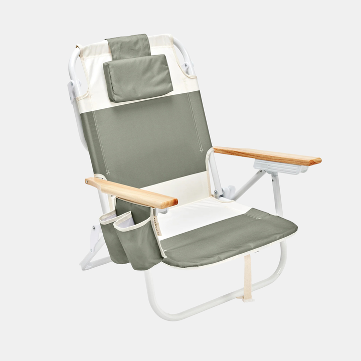 Sunnylife | Deluxe Beach Chair Seagrass Block | Shut the Front Door