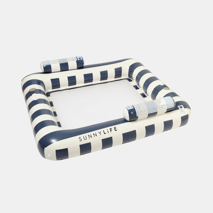 Sunnylife | Deluxe Twin Hammock - Le Weekend Navy Stripe | Shut the Front Door
