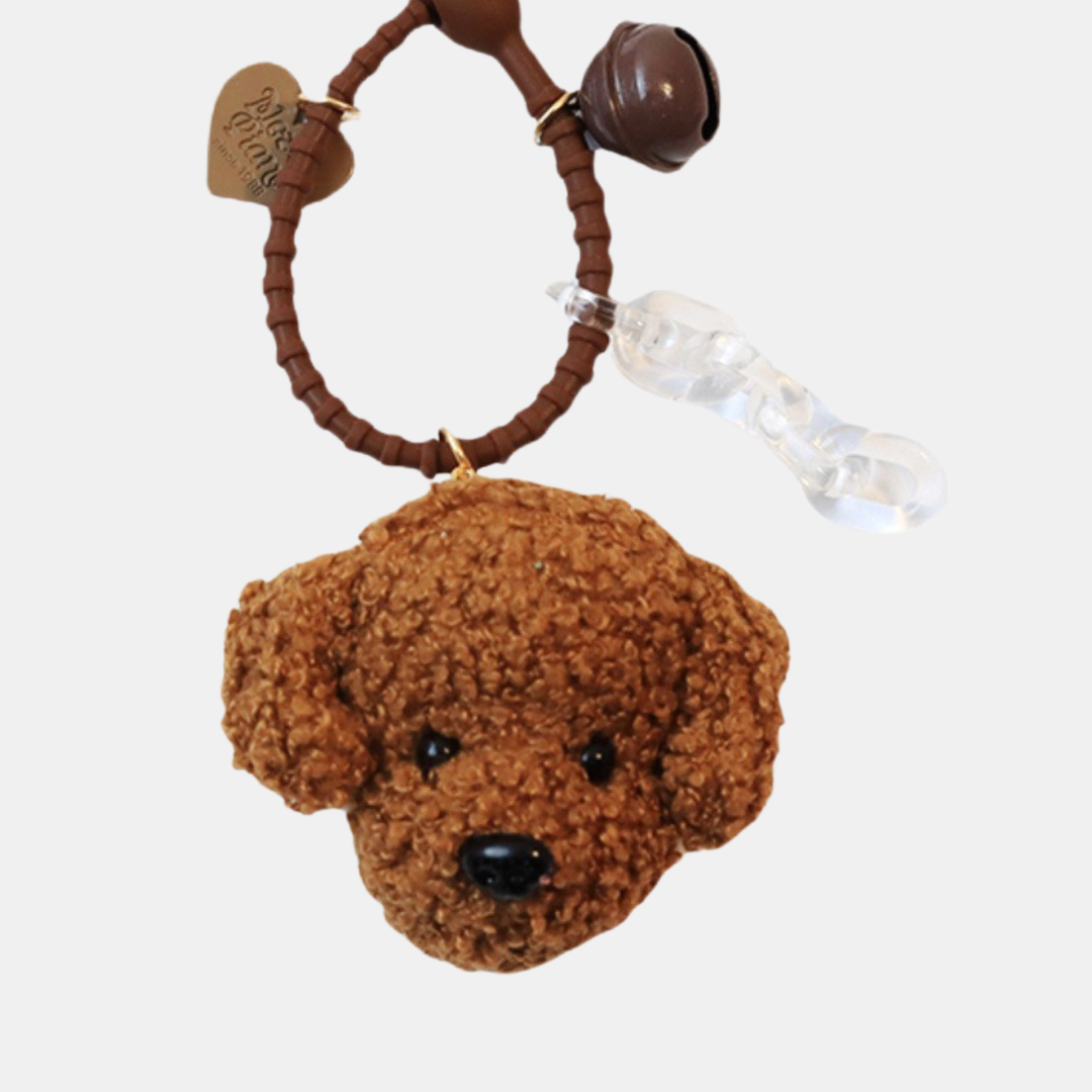 Antigone | Dog Bag Charm - Coffee | Shut the Front Door