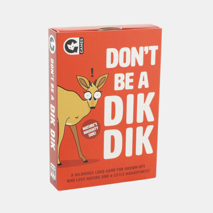 Ginger Fox | Don't be a Dik Dik Card Game | Shut the Front Door