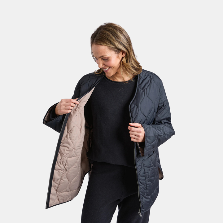 Elm Knitwear | Dusty Jacket - Black | Shut the Front Door