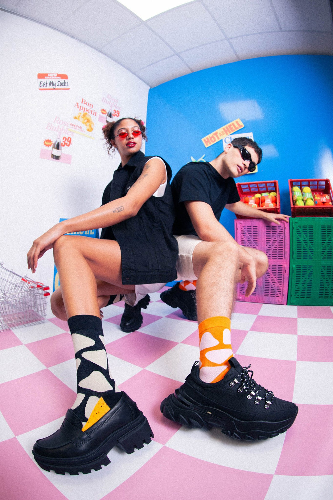 Eat My Socks | Socks Crunchy Nachos Cheese | Shut the Front Door