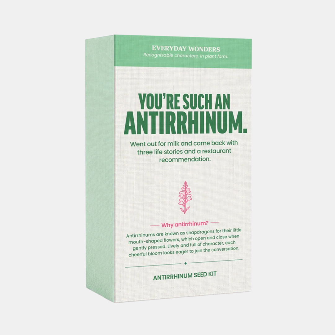 Everyday Wonders | Everyday Wonders Seed Kit - Antirrhinium | Shut the Front Door