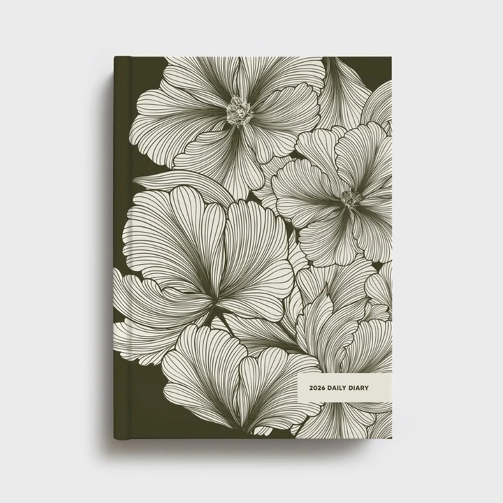 Father Rabbit 2026 Daily Diary - Olive Deco