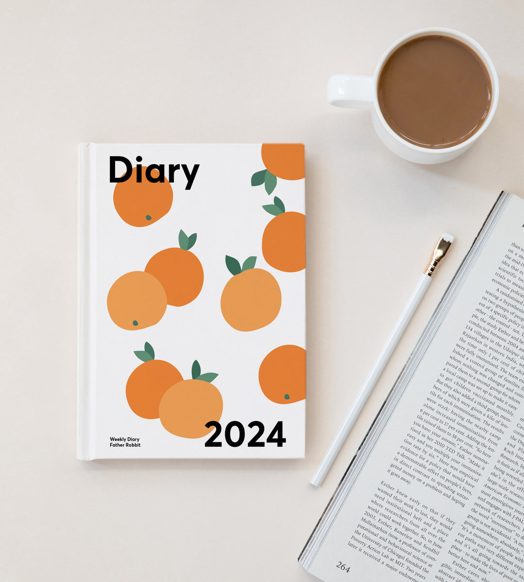 Father Rabbit | Father Rabbit 2024 Weekly Diary - Oranges | Shut the Front Door