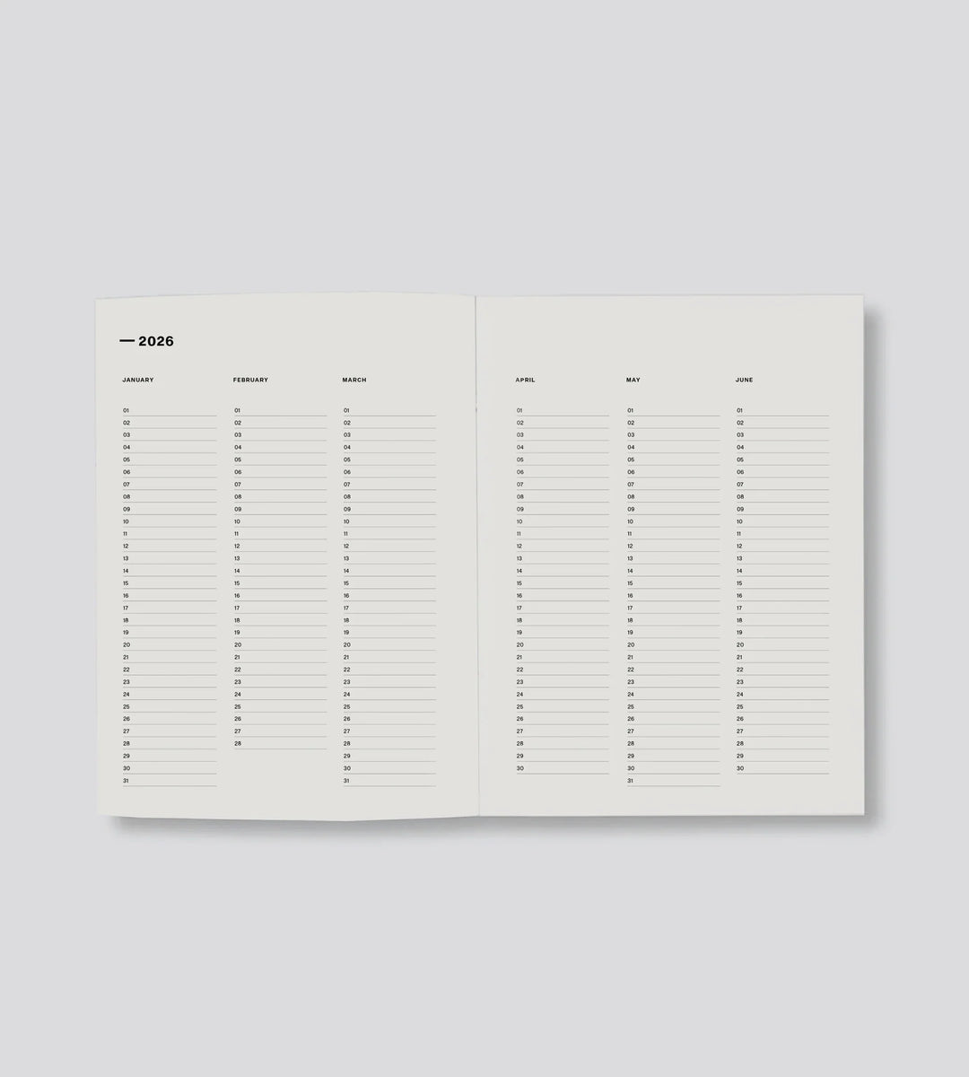 Father Rabbit 2026 Daily Diary - Mosaic Tile