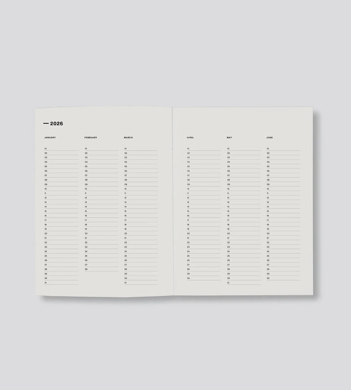 Father Rabbit 2026 Daily Diary - Mosaic Tile