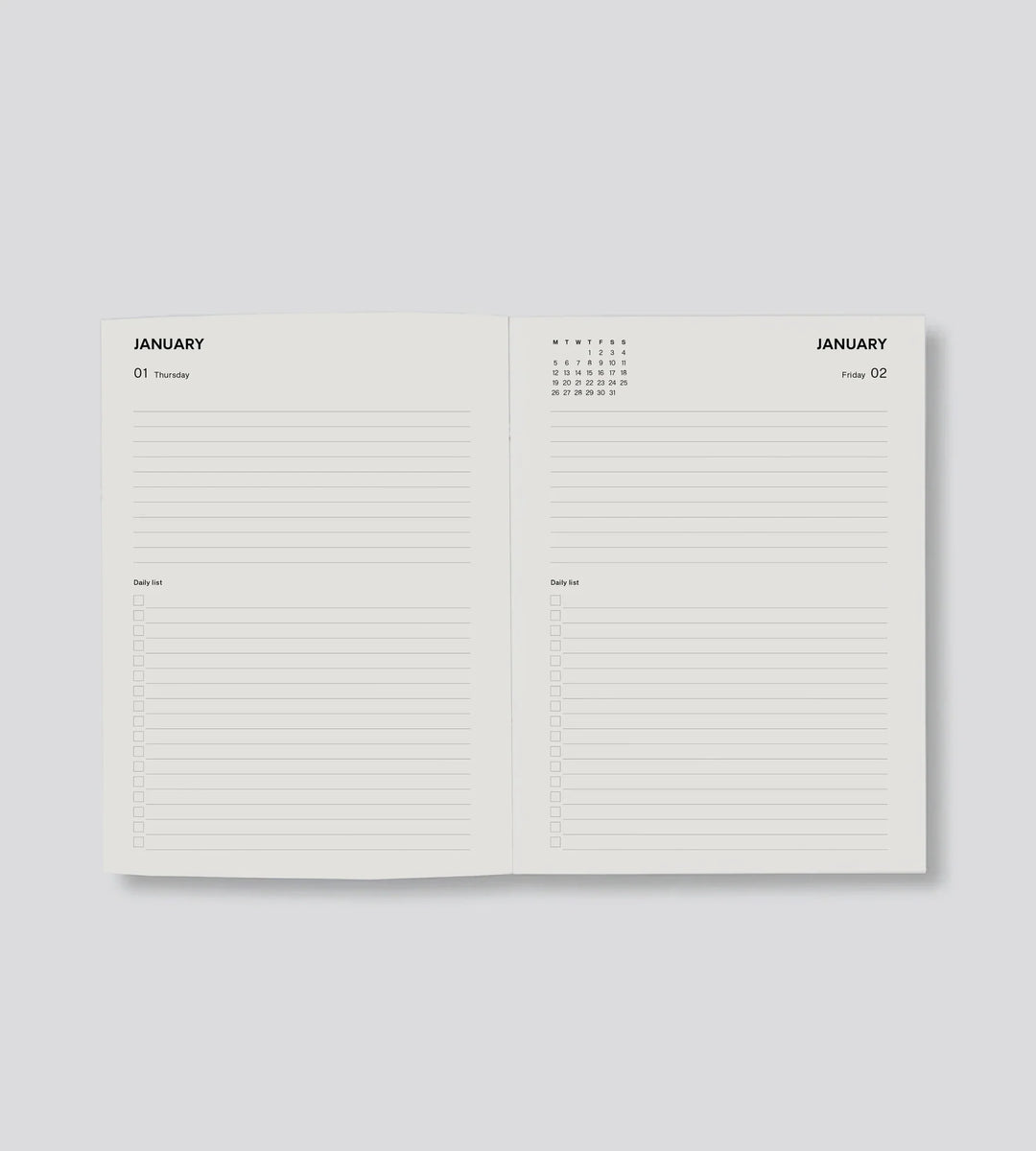 Father Rabbit x Gabrielle Gatt Daily Diary 2026 - Colour Bomb