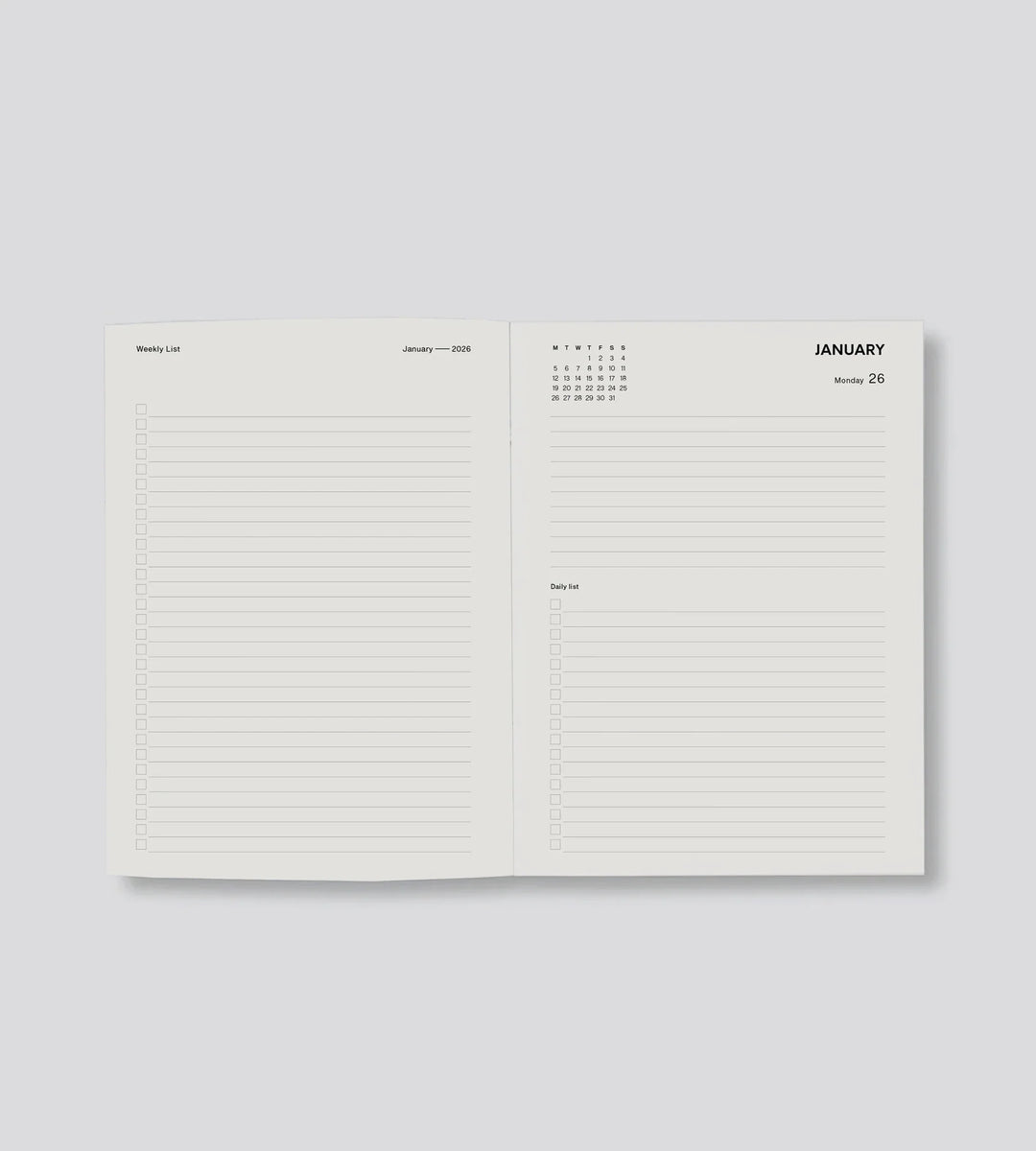 Father Rabbit x Gabrielle Gatt Daily Diary 2026 - Colour Bomb