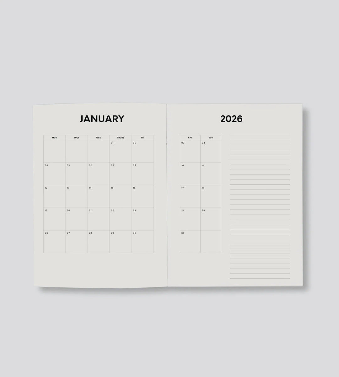 Father Rabbit 2026 Weekly Diary - Dusk