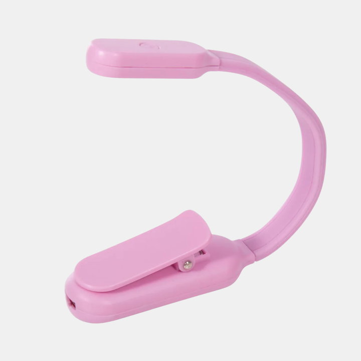 Flexi Clip-On Rechargeable BookLight - Pink