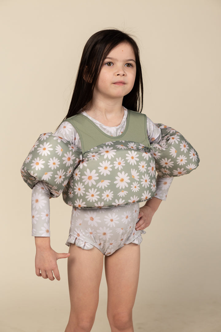 Current Tyed | Floaties - Sage Daisies | Shut the Front Door