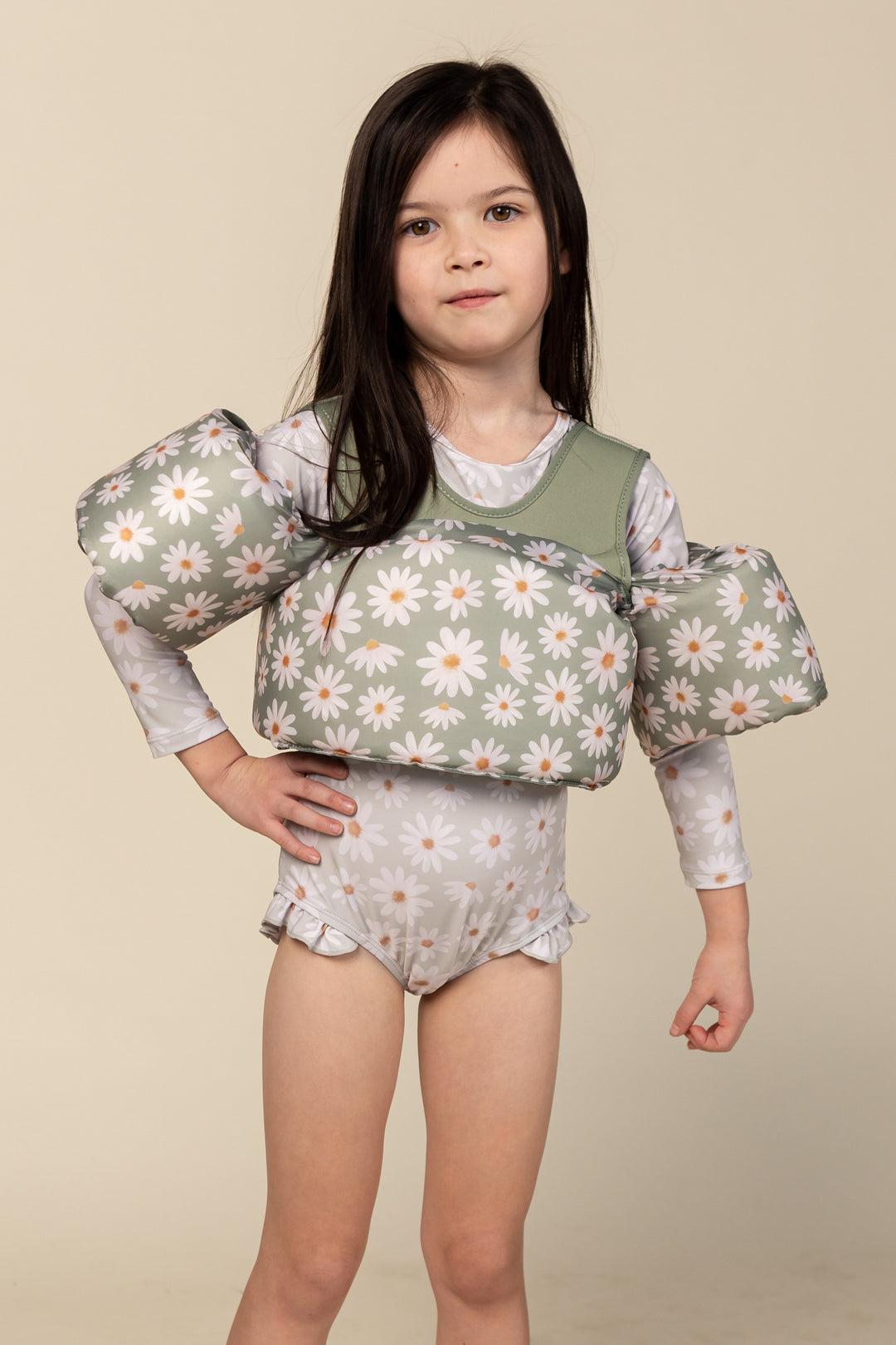 Current Tyed | Floaties - Sage Daisies | Shut the Front Door