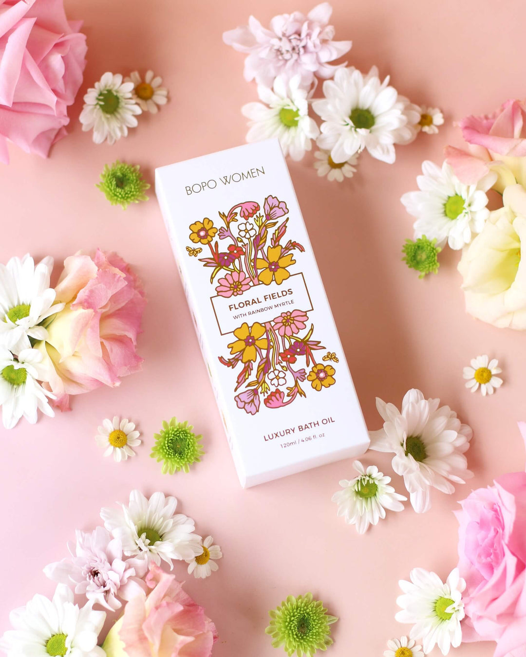 Bopo Women | Floral Fields Luxury Bath Oil | Shut the Front Door