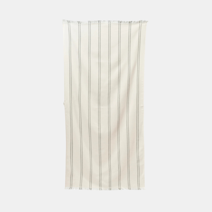 Sunnylife | Fouta Beach Towel The Vacay Olive Stripe | Shut the Front Door