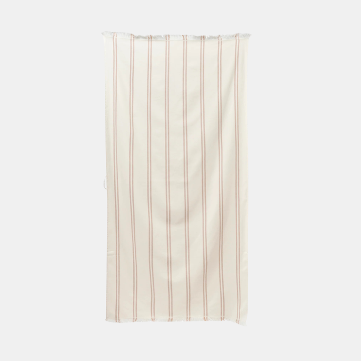 Sunnylife | Fouta Beach Towel Tierra Clay Stripe | Shut the Front Door