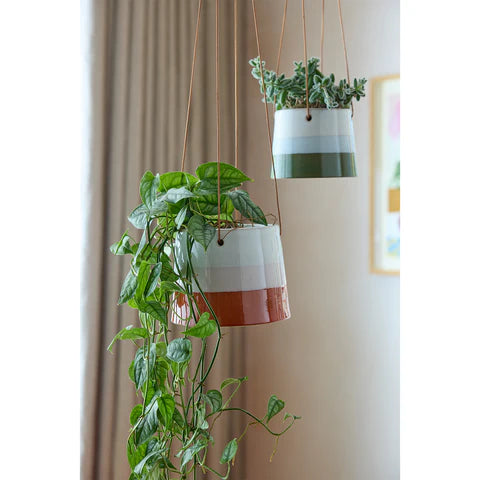 Collectors Hanging Pot Terracotta/Blush 12.5cm