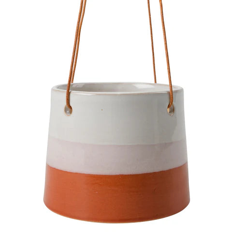 Collectors Hanging Pot Terracotta/Blush 9.5cm