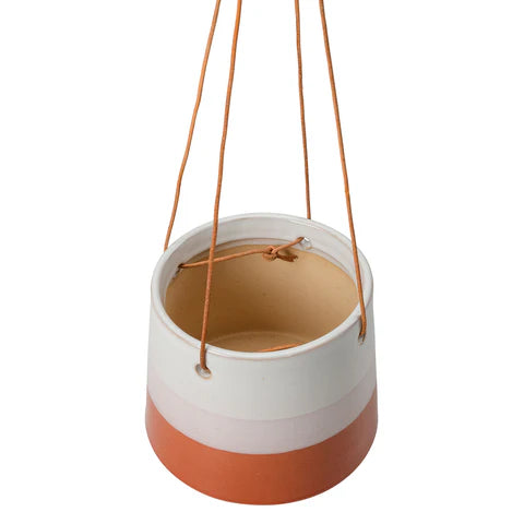 Collectors Hanging Pot Terracotta/Blush 9.5cm