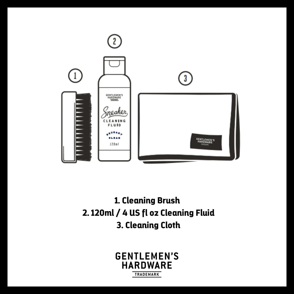 Gents Hardware | Travel Size Sneaker Cleaning Kit | Shut the Front Door