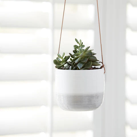 Burgon & Ball | Hanging Pot -Ripple | Shut the Front Door