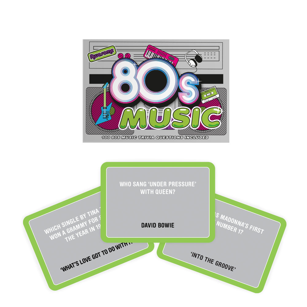 Gift Republic | Awesome 80s Music Trivia | Shut the Front Door
