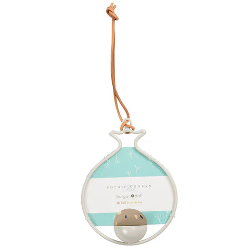 Burgon & Ball | Sophie Conran - Fat Ball Bird Feeder - Pomegranate | Shut the Front Door
