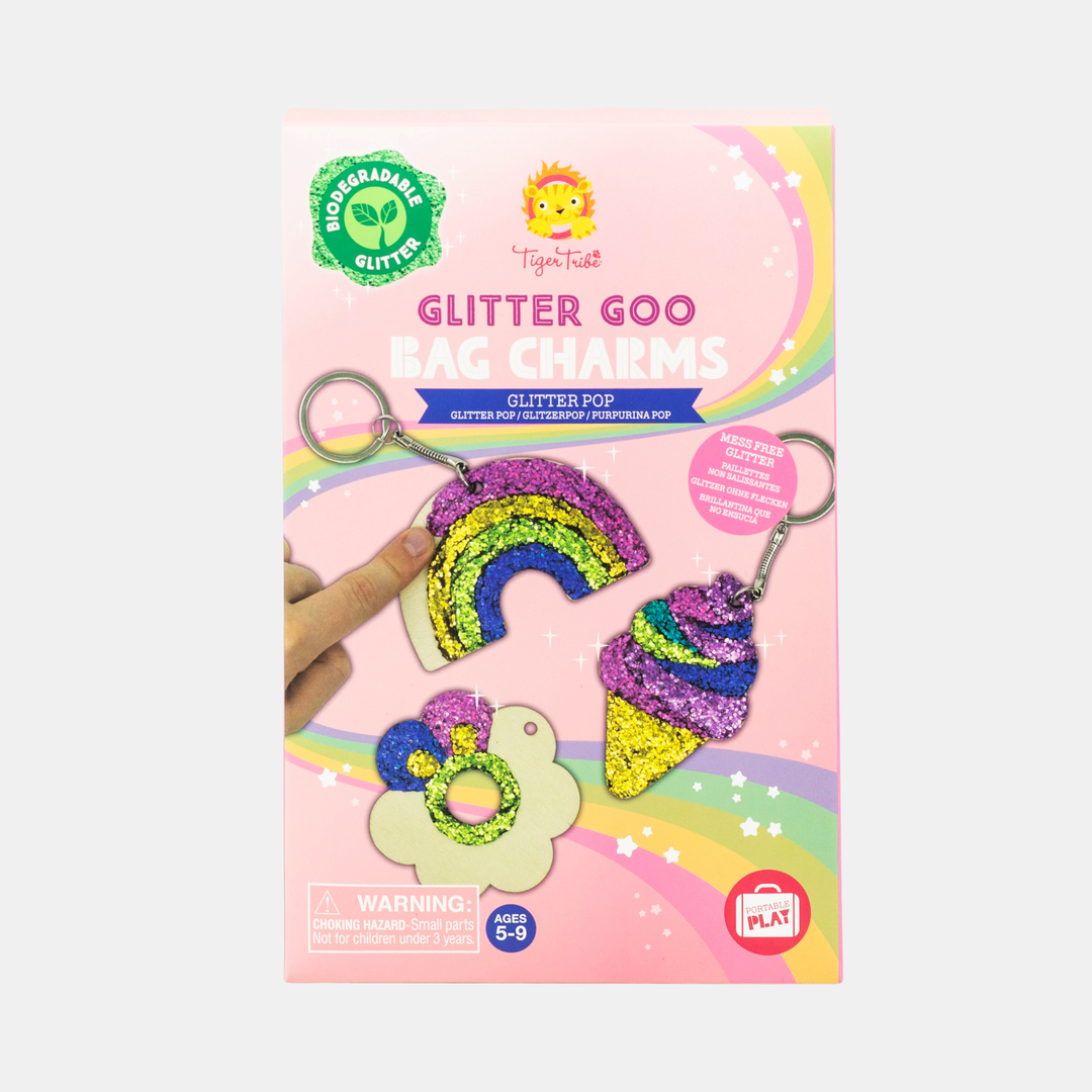 Tiger Tribe | Glitter Goo - Bag Charms | Shut the Front Door