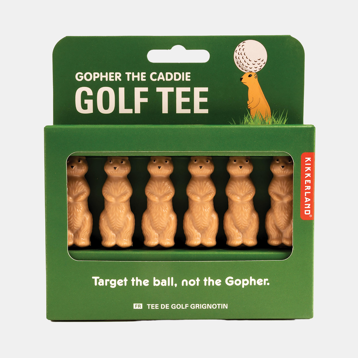 Gopher the Caddy Golf Tee
