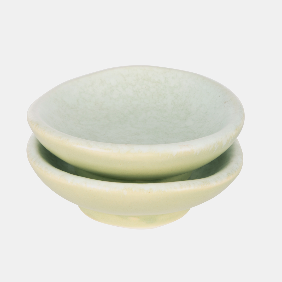 Davis & Waddell | Greta Porcelain Pinch Bowls - Mint S2 | Shut the Front Door