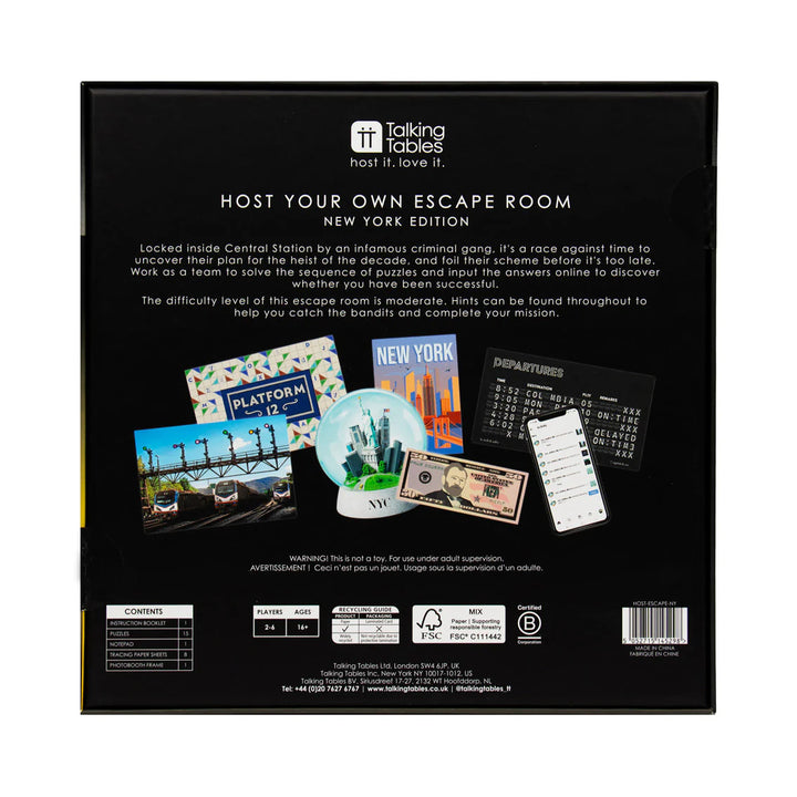 Host Your Own Escape Room - New York